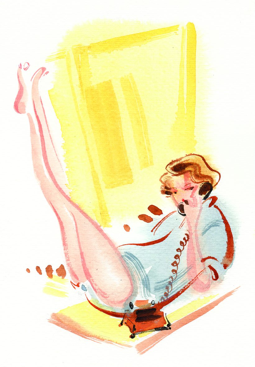 1800 Your Loss, a watercolour illustration by Lihuà from the Daydreams collection.