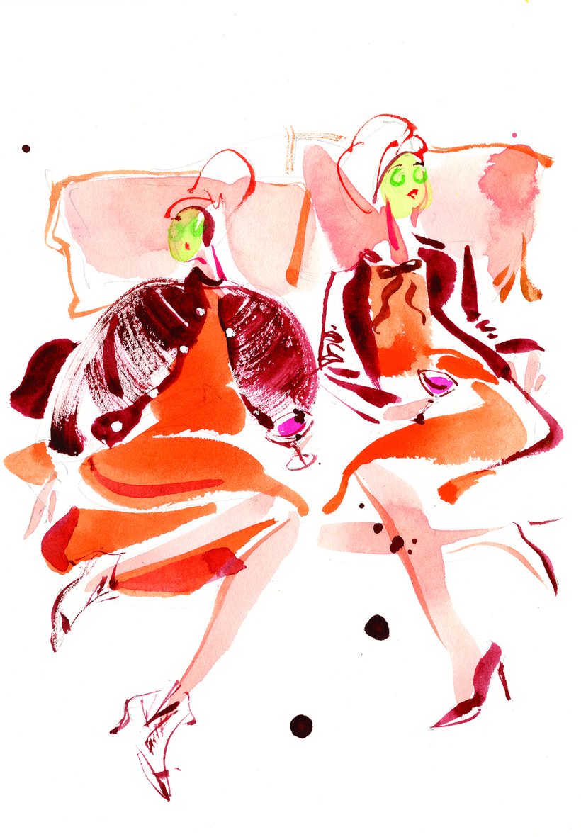 Fantacial, a watercolour illustration by Lihuà from the Daydreams collection.